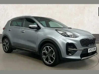 Used Kia Sportage GT-Line S 174 HP (127 kW) 2021 Silver SUV