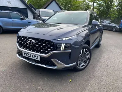 Begagnad Hyundai Santa Fe Ultimate 2023 Blå SUV