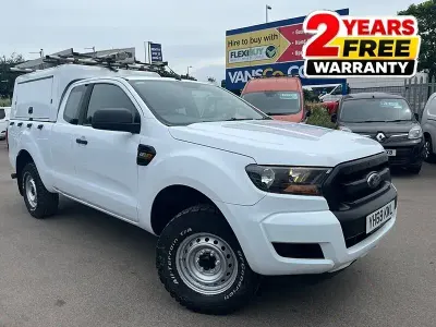 Used Ford Ranger XL 2018 White Pickup