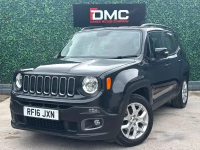 Used Jeep Renegade Longitude 120 HP (88 kW) 2016 Black SUV