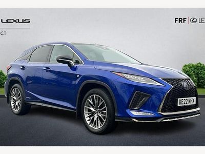Used 2022 Lexus RX450h Sport Line SUV | £32,790 (Fair price)