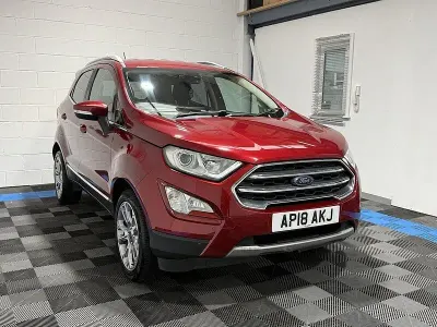 Used Ford Ecosport Titanium 2018 Red SUV