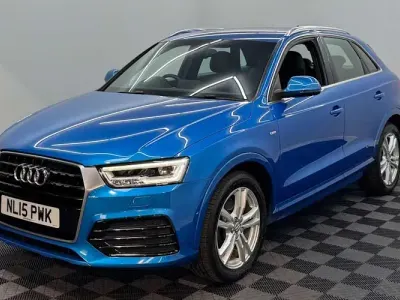 Używany Audi Q3 S-Line 184 KM (135 kW) 2015 Niebieski SUV