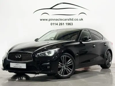 Used Infiniti Q50 Sport Tech 170 HP (125 kW) 2017 Black Sedan