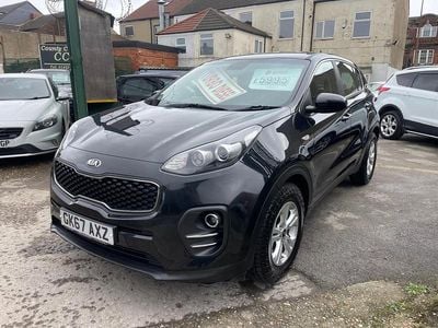 Used Kia Sportage 115 HP (84 kW) 2017 Black SUV