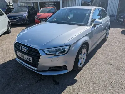 Used Audi A3 Sportback 116 HP (85 kW) 2018 Silver Hatchback