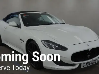 Used Maserati GranCabrio 2016 White Cabriolet