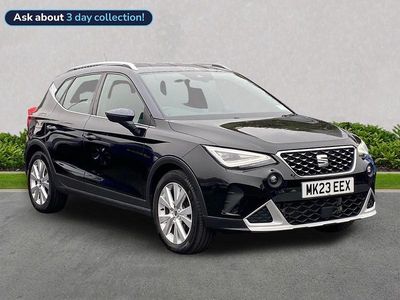 Black Used 2023 Seat Arona Xperience SUV | £14,649 (Fair price)