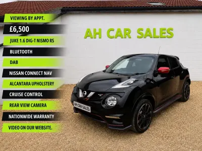 Used Nissan Juke Nismo RS 218 HP (160 kW) 2016 Black SUV