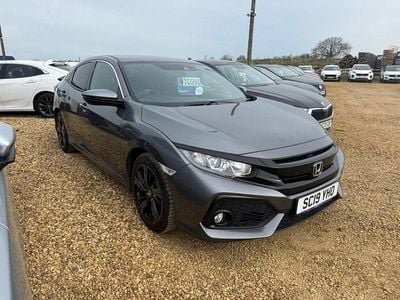 Used Honda Civic SR 126 HP (92 kW) 2019 Grey Hatchback