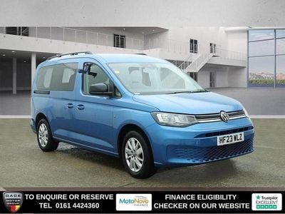 Used VW Caddy Maxi S 114 HP (83 kW) 2023 Blue MPV