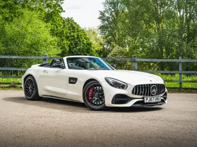 Used Mercedes AMG GT AMG 2017 White Cabriolet