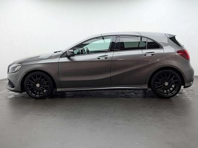 Used Mercedes A220 AMG line 177 HP (130 kW) 2017 Grey Hatchback