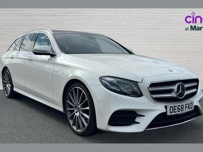 Used Mercedes E200 AMG Line Premium Plus 184 HP (135 kW) 2018 White Estate
