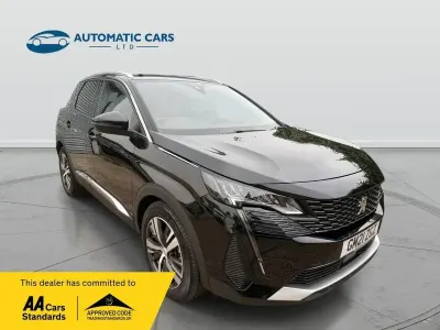 Gebraucht Peugeot 3008 Allure Premium 131 PS (96 kW) 2021 Schwarz Kleinwagen