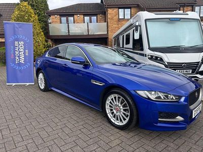 Used Jaguar XE R-Sport 180 HP (132 kW) 2019 Blue Sedan