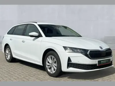 Used Skoda Octavia SE Technology 150 HP (110 kW) 2025 White Estate