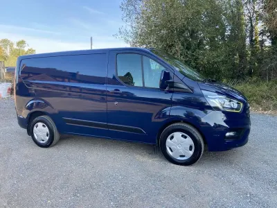 Used Ford Transit Custom Trend 105 HP (77 kW) 2019 Blue Van