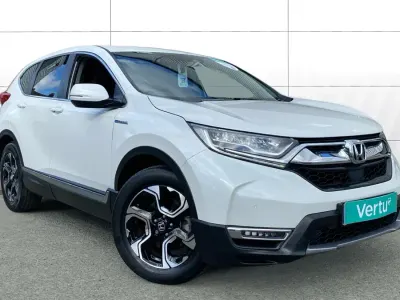 Used Honda CR-V Hybrid 184 HP (135 kW) 2019 Platinum white  pearl SUV