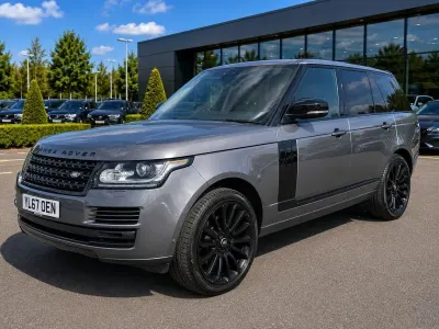 Begagnad Land Rover Range Rover Vogue SE 306 HK (225 kW) 2017 Grå SUV