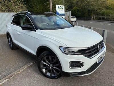 White Used 2018 VW T-Roc SEL SUV | £15,499 (Fair price)