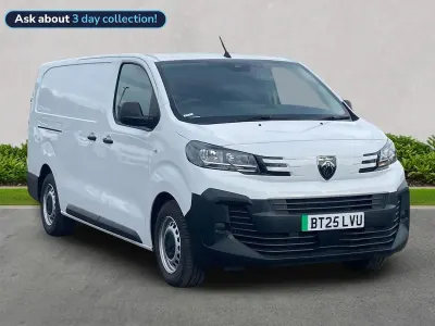 New Peugeot e-Expert 100 kW (136 HP) 2025 White Van