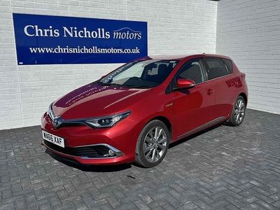 Red Used 2016 Toyota Auris Hybrid Hatchback | £12,995 (A bit pricey)
