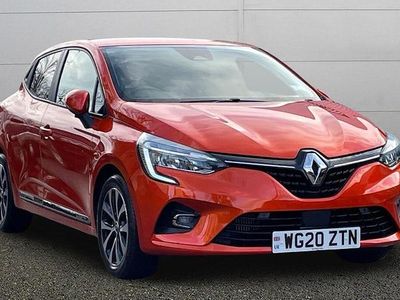 Used Renault Clio V Iconic 101 HP (74 kW) 2020 Orange Hatchback