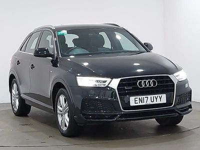 Black Used 2017 Audi Q3 S-Line SUV | £15,498 (Fair price)