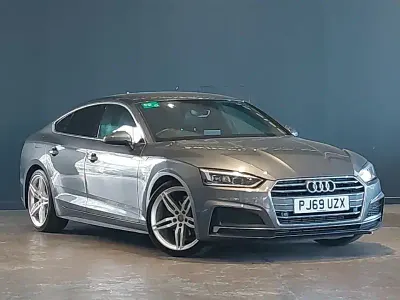 Used Audi A5 S-Line 150 HP (110 kW) 2020 Grey Coupe