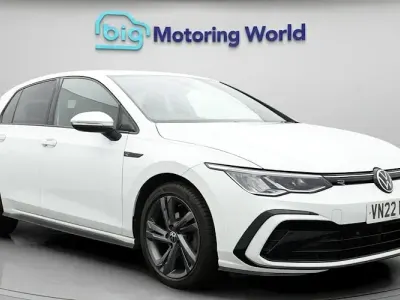 Used VW Golf VIII R-line 131 HP (96 kW) 2022 White Hatchback