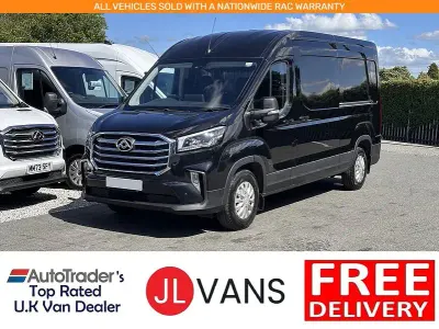 Used Maxus V90 163 HP (119 kW) 2023 Black Van