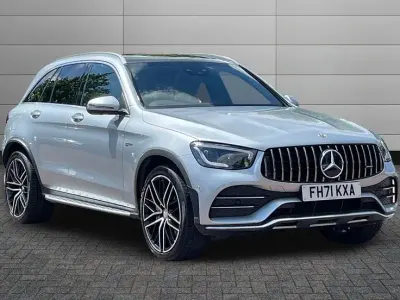 Used Mercedes GLC43 AMG Premium Plus 390 HP (286 kW) 2021 Silver SUV