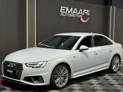Used Audi A4 S-Line 2019 White Sedan
