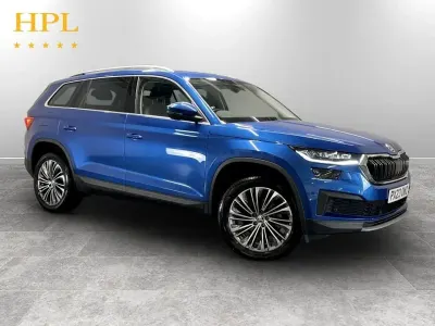Second-hand Skoda Kodiaq SE L Executive 150 CP (110 kW) 2023 Albastru SUV