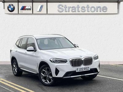 White Used 2022 BMW X3 xLine SUV | £32,299 (Fair price)