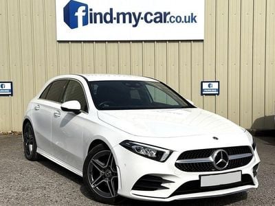 Used Mercedes A180 AMG Line Premium 116 HP (85 kW) 2018 White Hatchback