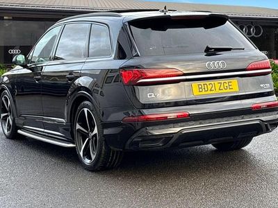 Used Audi Q7 Black Edition 286 HP (210 kW) 2021 Black SUV