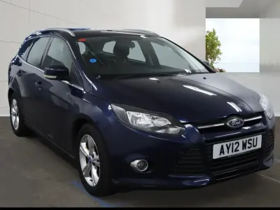 Used Ford Focus Zetec 2012 Blue Estate