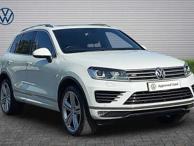 Used VW Touareg R-line Plus 2018 White SUV