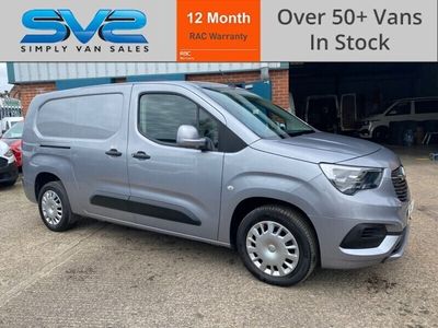 used Vauxhall Combo 1.5 SPORTIVE L2 LWB EURO 6 ** AIR CON ** SILVER / GREY
