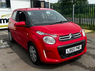 Used Citroën C1 Feel 68 HP (50 kW) 2015 Red Hatchback