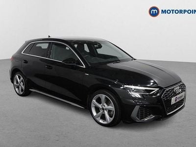Used Audi A3 e-tron S-Line 2021 Black Hatchback