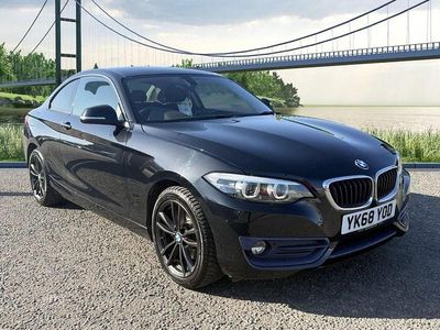 Used BMW 220 Sport Line 184 HP (135 kW) 2018 Black Coupe