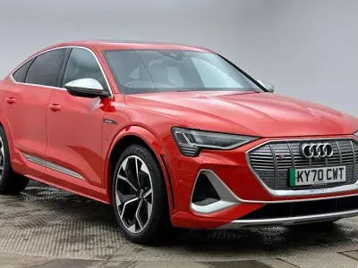 Used Audi e-tron Sportback 369 kW (503 HP) 2020 Red SUV