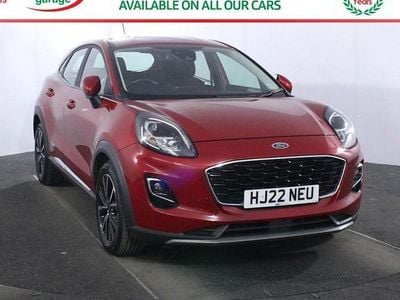 Begagnad Ford Puma Titanium 125 HK (91 kW) 2022 Röd SUV