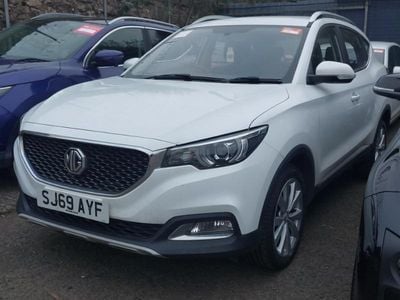 Used MG ZS Excite 106 HP (77 kW) 2019 White Sedan