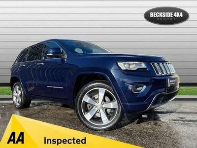 Used Jeep Grand Cherokee Overland 247 HP (181 kW) 2016 Blue SUV