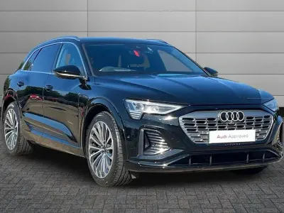 Used Audi Q8 e-tron S-Line 300 kW (408 HP) 2024 Black SUV