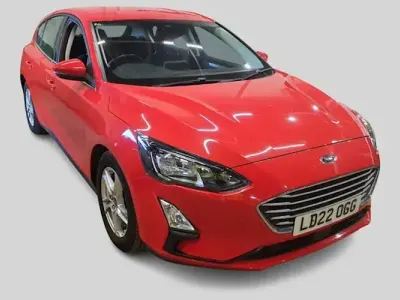 Używany Ford Focus Zetec 125 KM (91 kW) 2021 Czerwony Hatchback